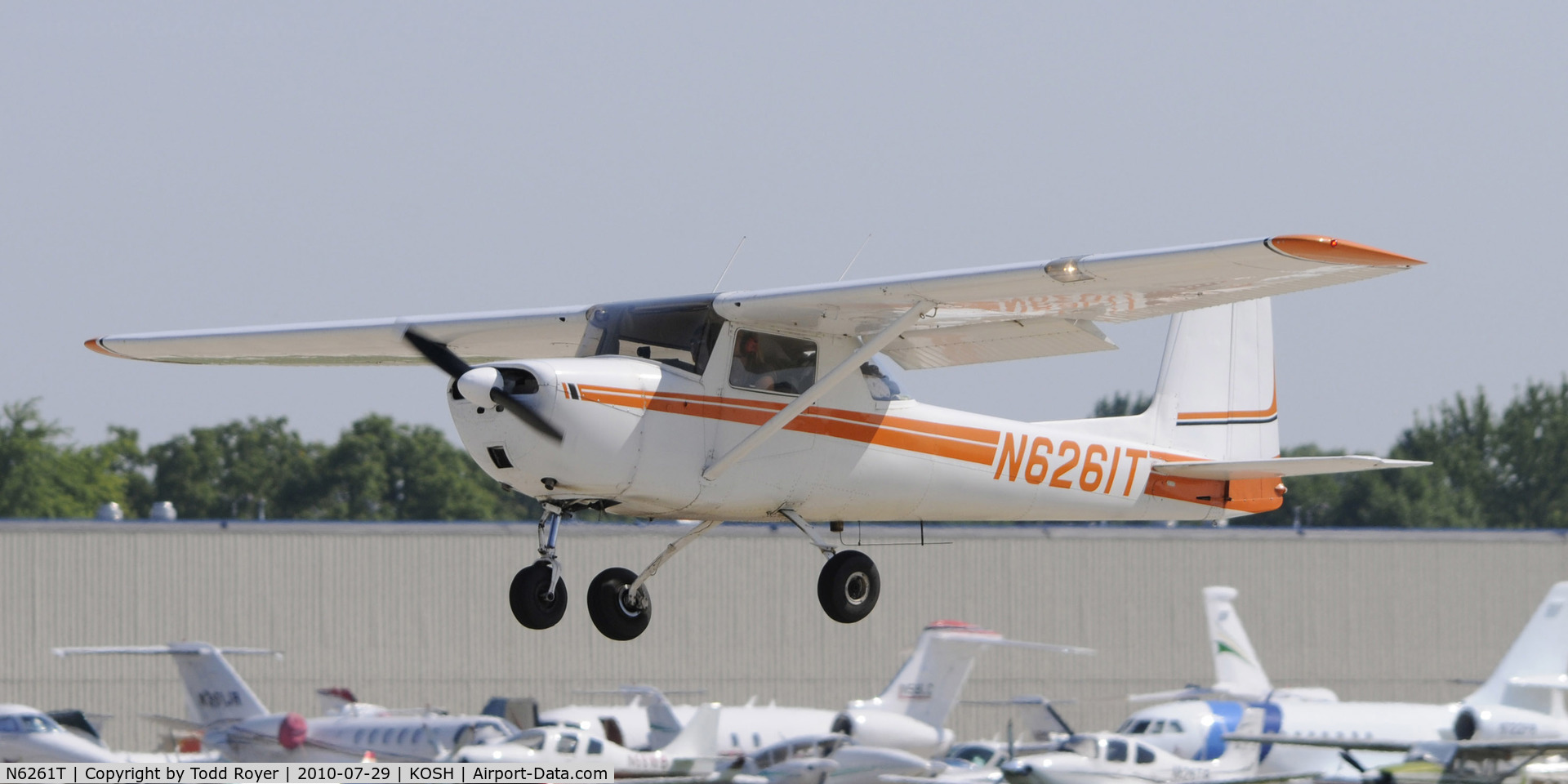 N6261T, 1964 Cessna 150E C/N 15060961, EAA AIRVENTURE 2010