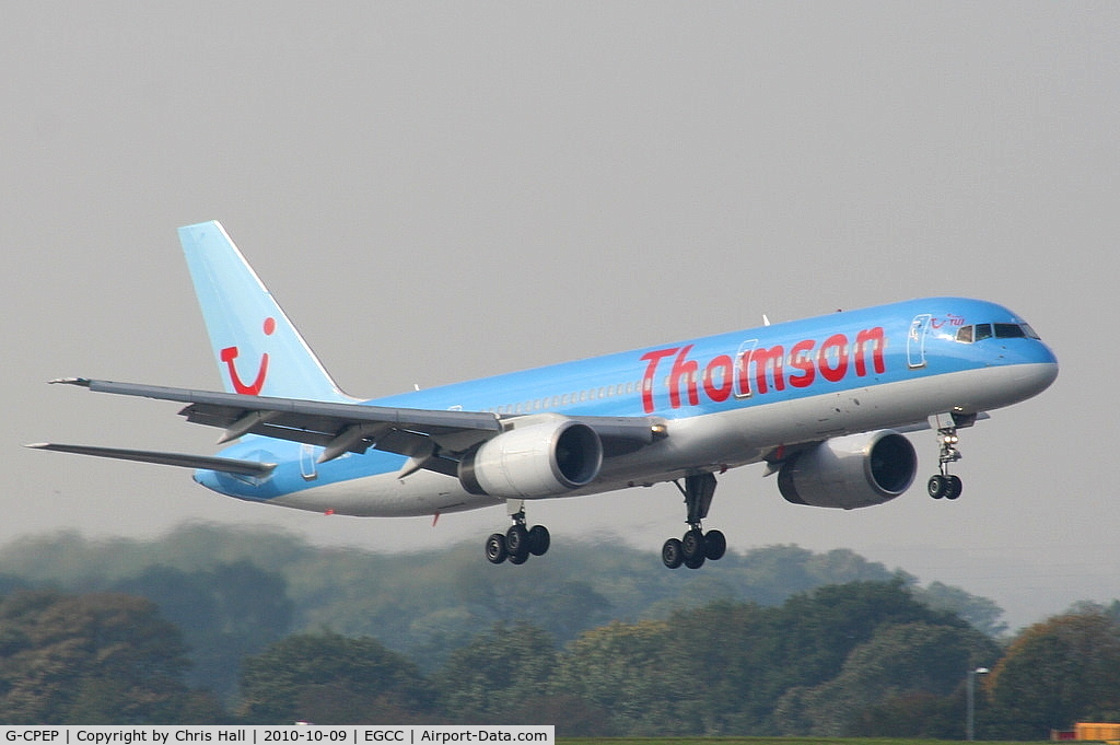 G-CPEP, 1991 Boeing 757-2Y0 C/N 25268, Thomson