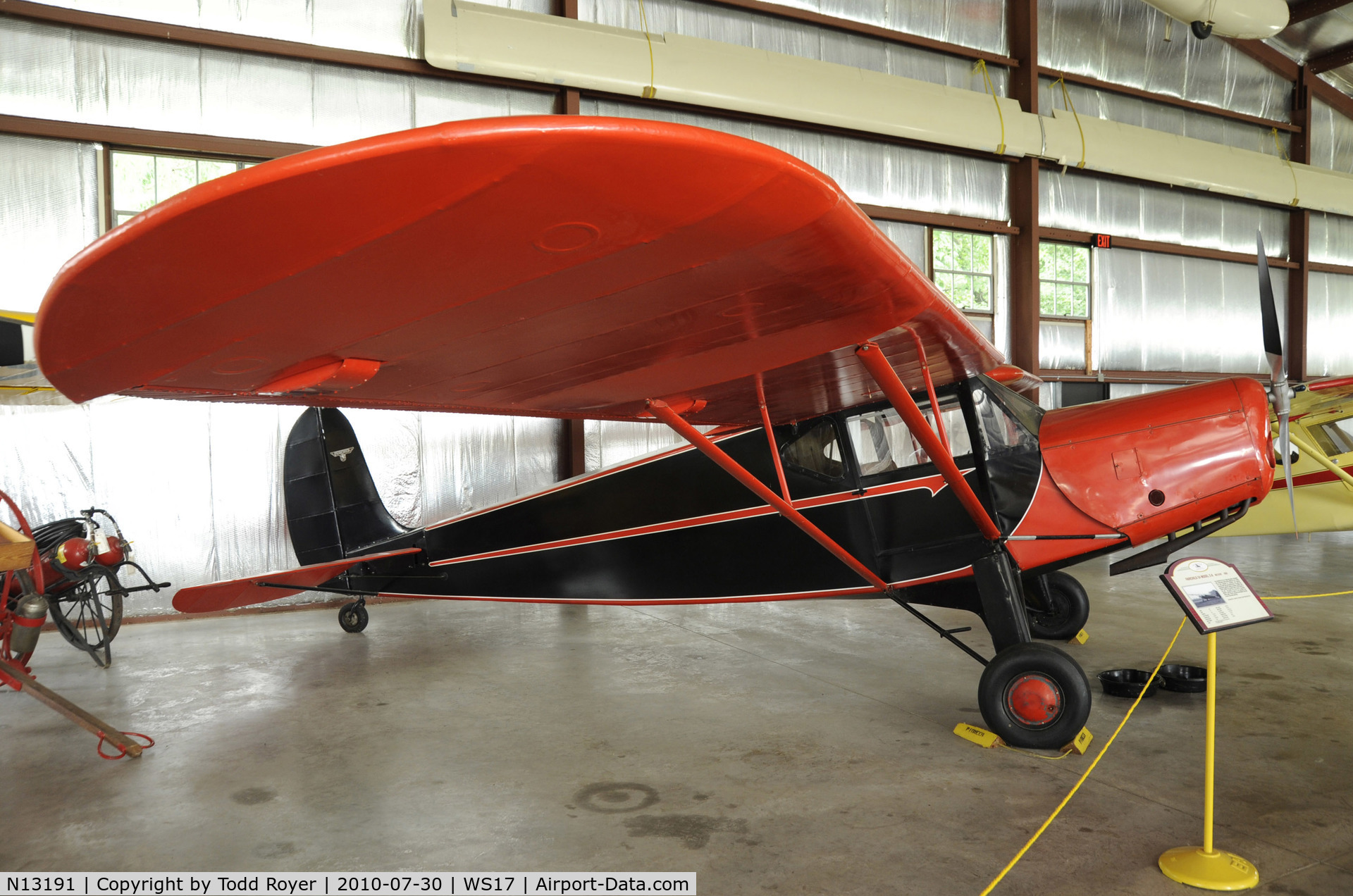 N13191, 1933 Fairchild 24 C8 C/N 2009, EAA AIRVENTURE 2010