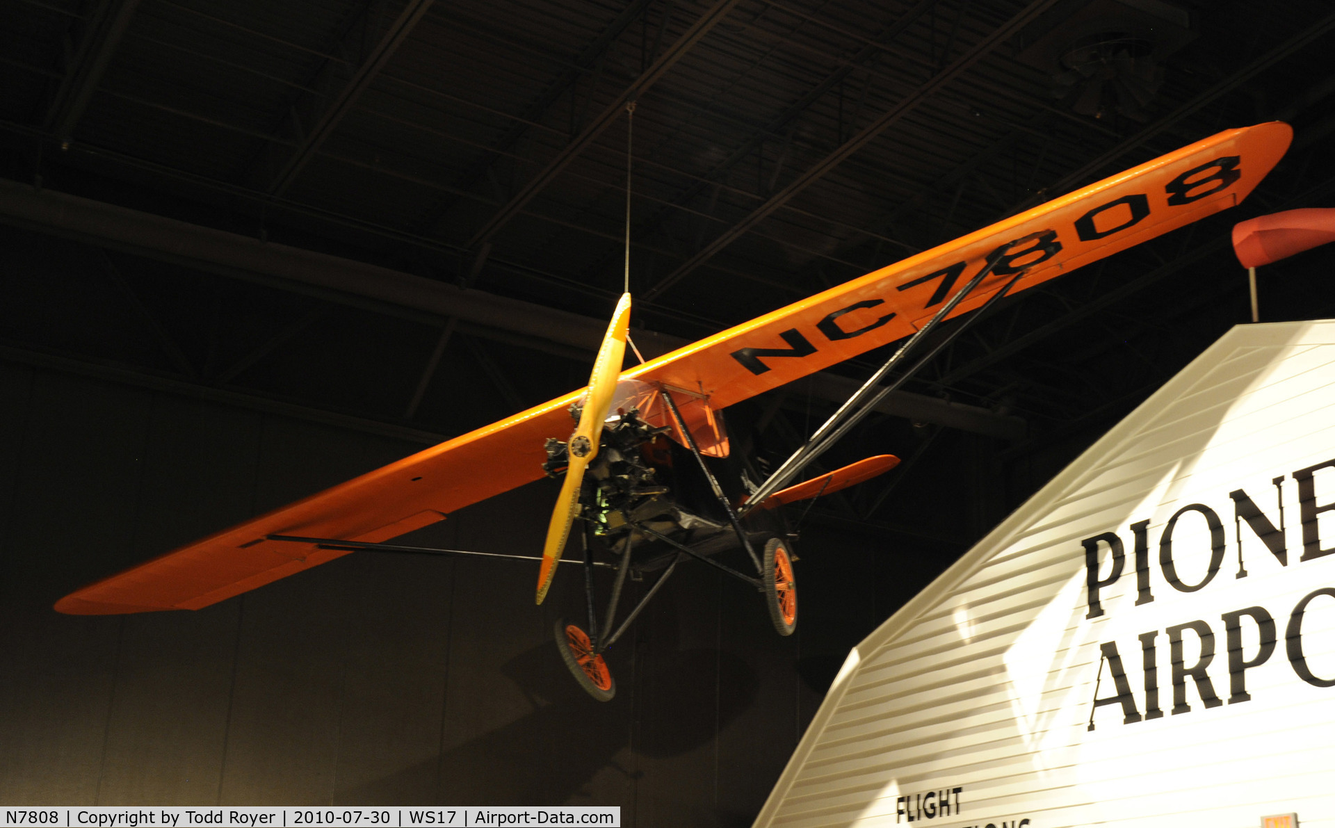 N7808, 1929 Universal Moulded Products Monocoupe 113 C/N 247, EAA AIRMUSEUM