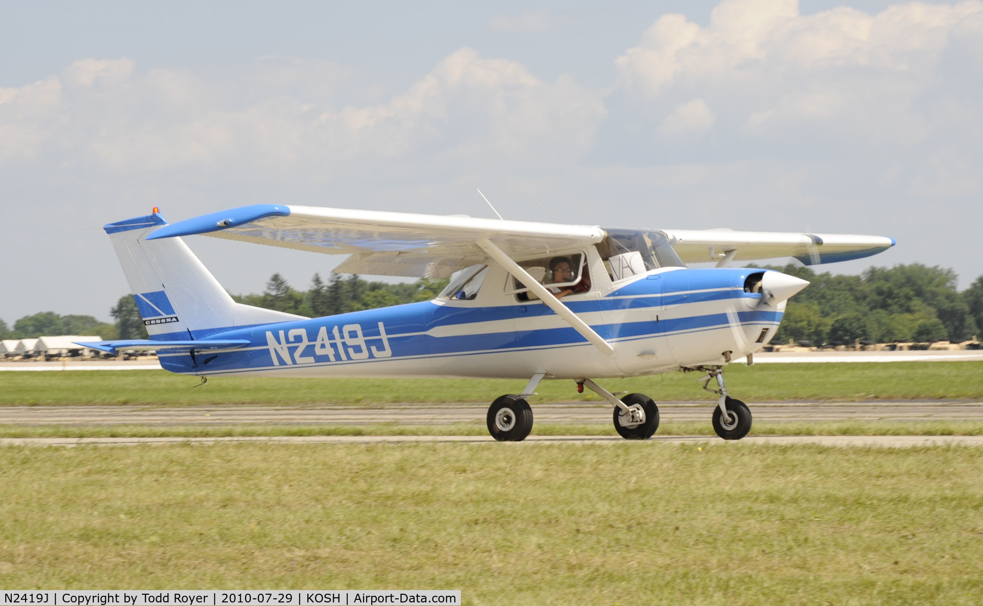 N2419J, 1966 Cessna 150G C/N 15065519, EAA AIRVENTURE 2010
