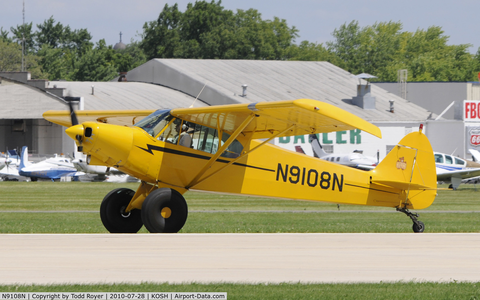 N9108N, Piper PA-18-150 Super Cub C/N 18-7809186, EAA AIRVENTURE 2010