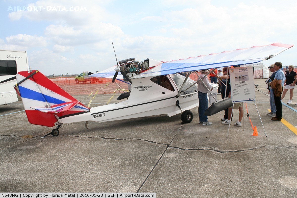 N543MG, Aero Adventure Aventura II C/N AA2A0148, Aventura II