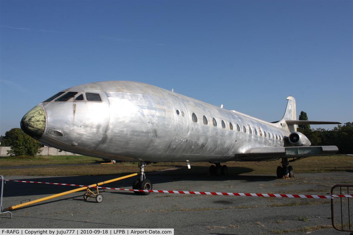 F-RAFG, 1963 Sud Aviation SE-210 Caravelle III C/N 141, whis wing cut due to corosion and before repeinting