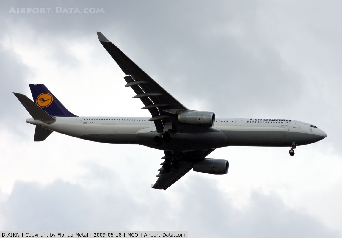 D-AIKN, 2008 Airbus A330-343X C/N 922, Lufthansa A330-300