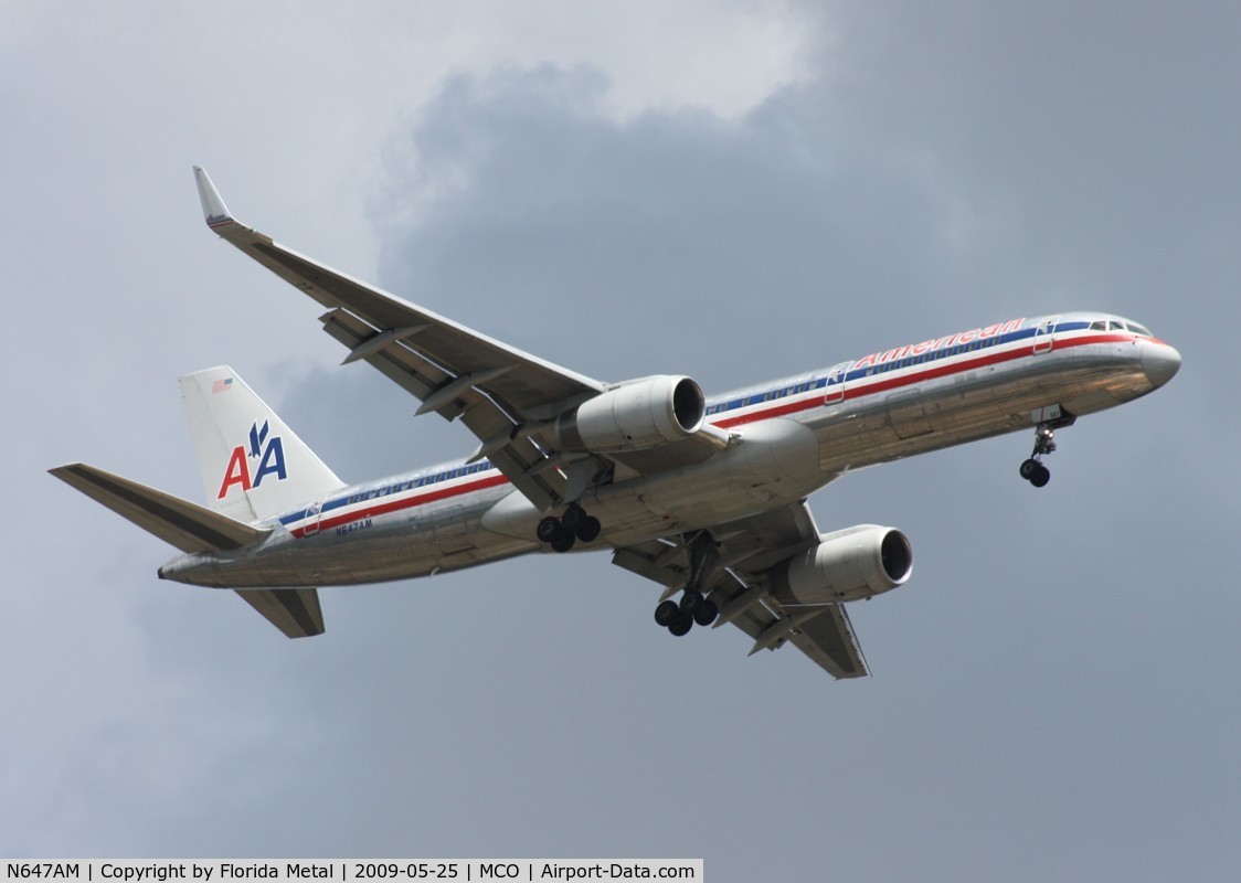 N647AM, 1991 Boeing 757-223 C/N 24605, American 757-200