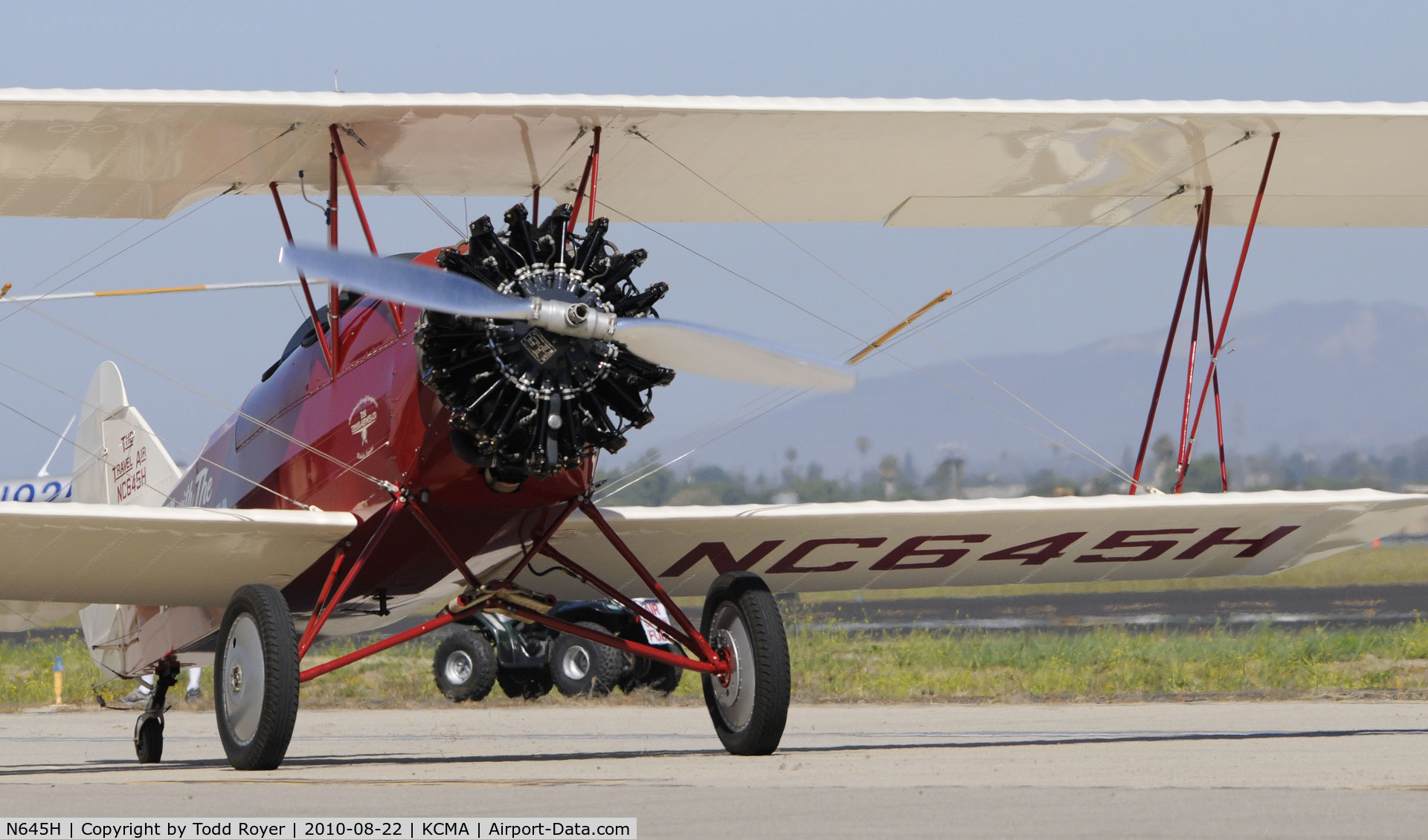 N645H, 1929 Curtiss-Wright Travel Air E-4000 C/N 1220, 2010 CAMARILLO AIRSHOW