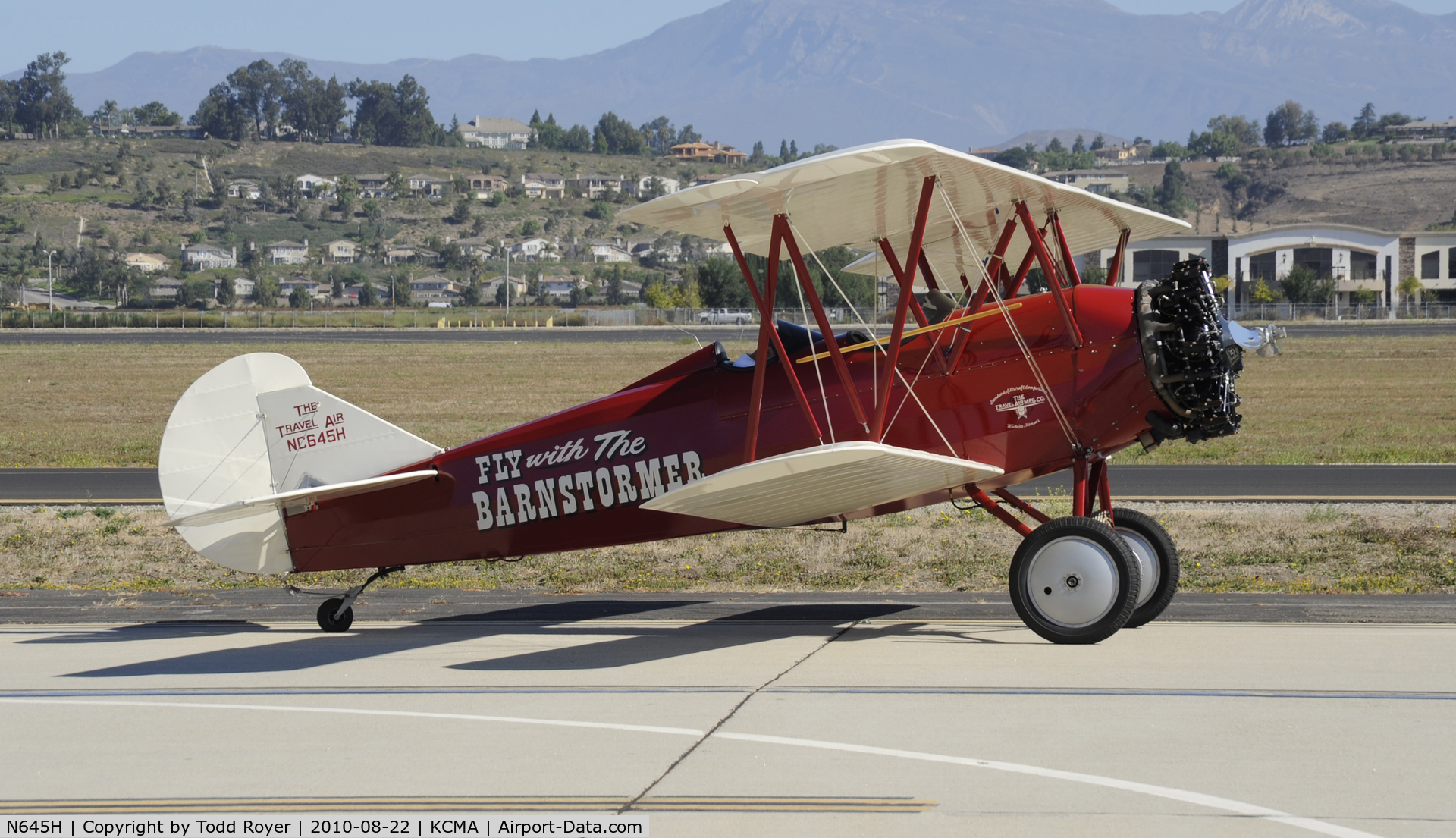 N645H, 1929 Curtiss-Wright Travel Air E-4000 C/N 1220, 2010 CAMARILLO AIRSHOW