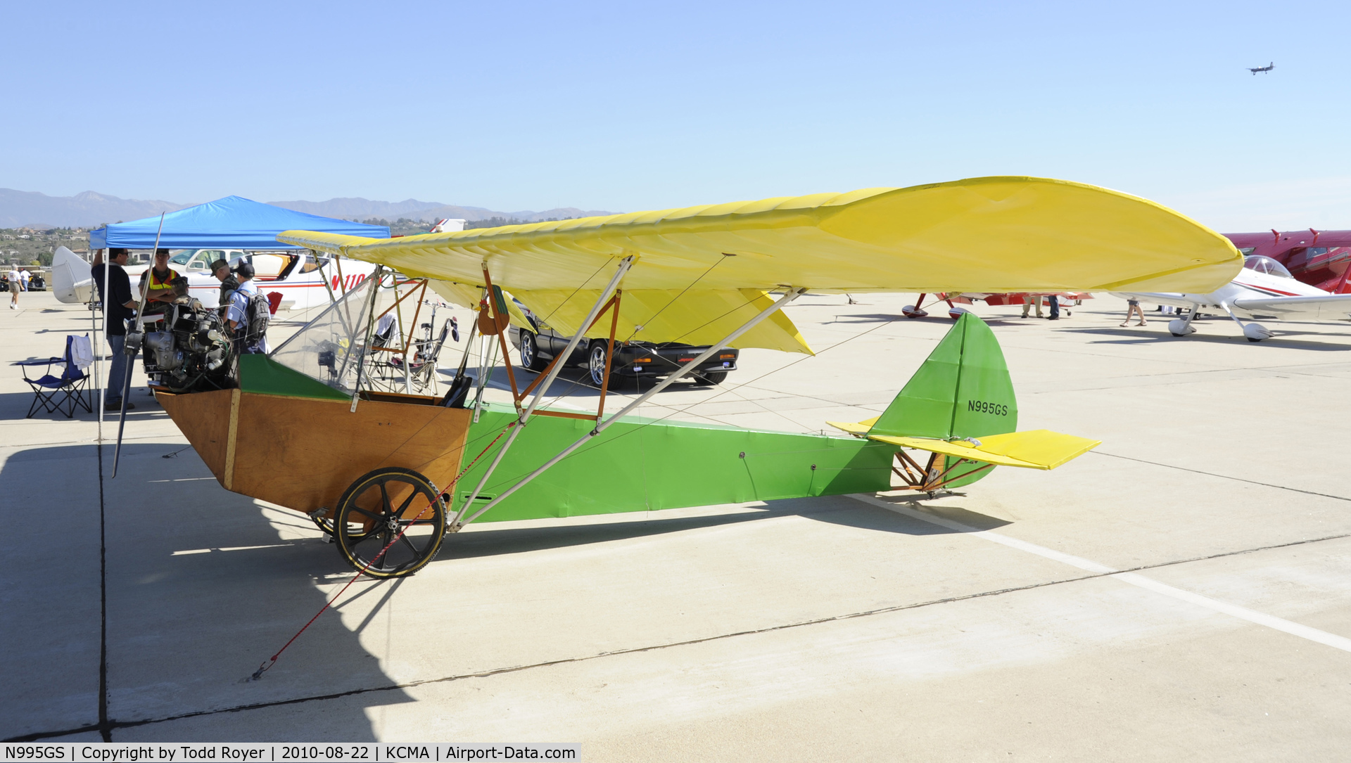 N995GS, 1999 Butterfly Aero Banty C/N 1285, 2010 CAMARILLO AIRSHOW