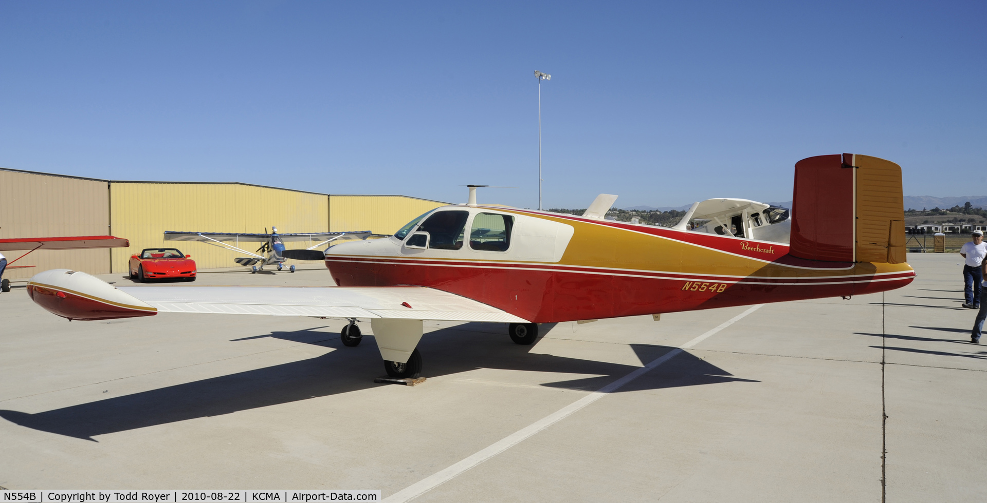 N554B, 1948 Beech A35 Bonanza C/N D-1572, 2010 CAMARILLO AIRSHOW