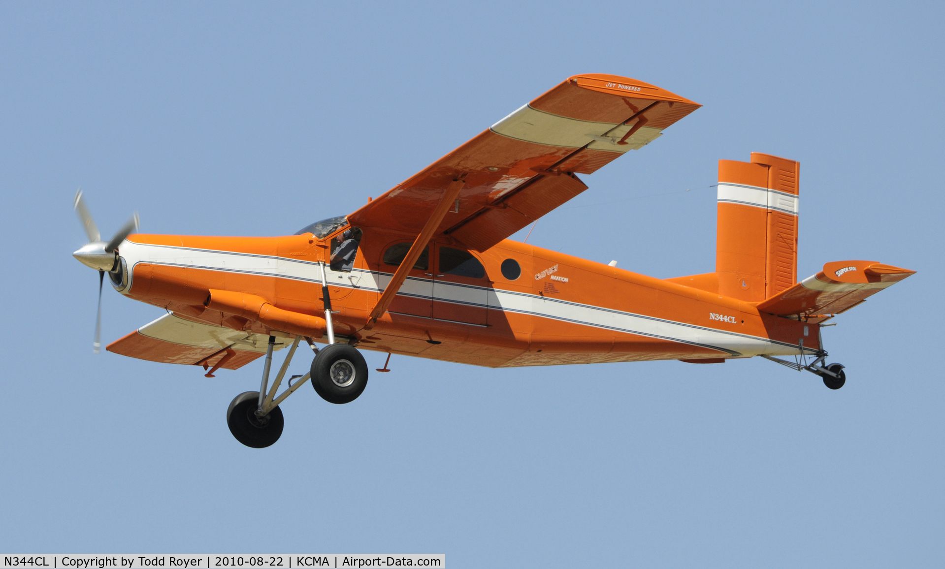 N344CL, 1968 Fairchild PC-6/C2-H2 Heli-Porter C/N 2019, 2010 CAMARILLO AIRSHOW