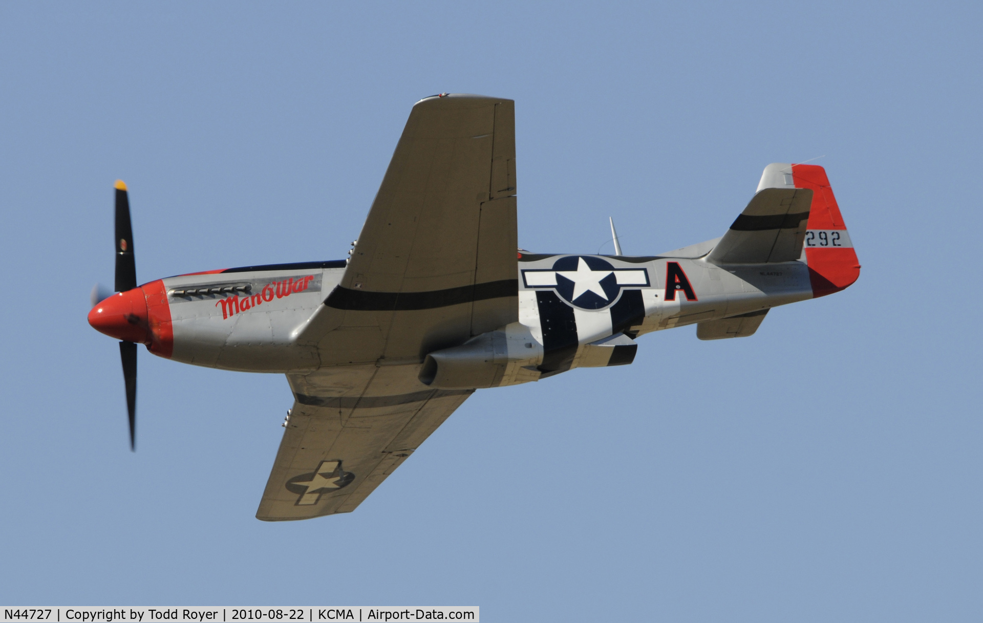 N44727, 1944 North American P-51D Mustang C/N 122-39198, 2010 CAMARILLO AIRSHOW