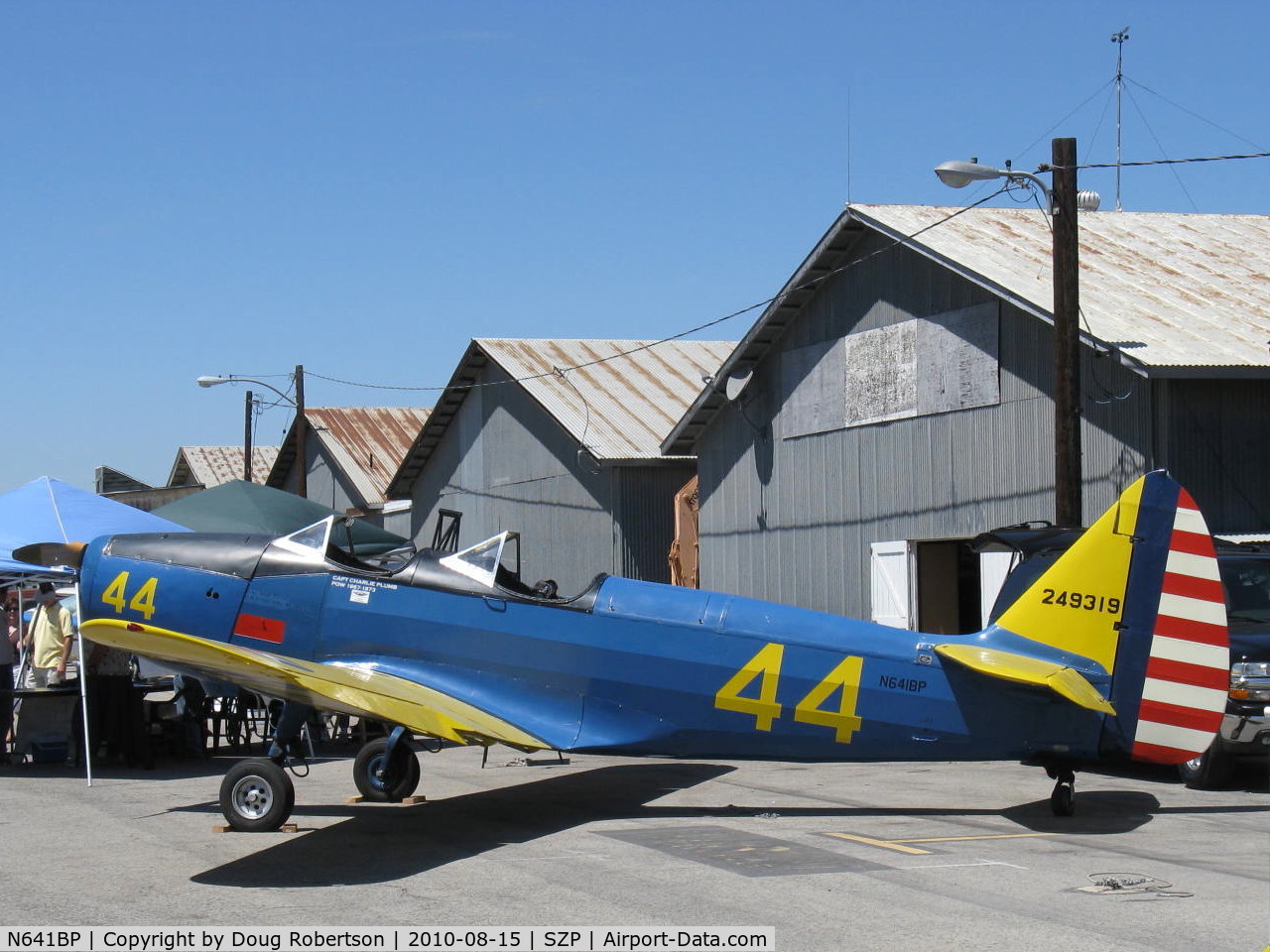 N641BP, Fairchild M-62A C/N 274HO, Fairchild M-62A CORNELL as PT-19A, Fairchild Ranger 6-440-5 200 Hp