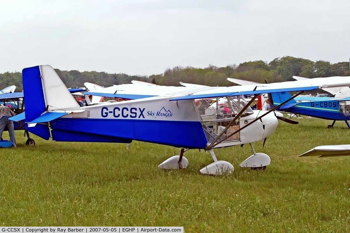 G-CCSX, 2004 Best Off Skyranger 912(2) C/N BMAA/HB/366, Best Off Skyranger 912(2) [BMAA/HB/366] Popham~G 05/05/2007