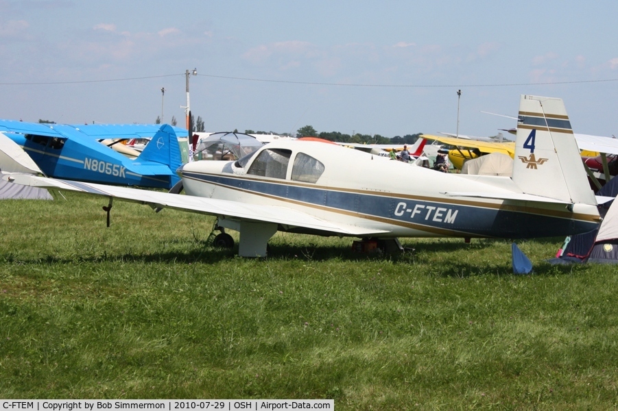 C-FTEM, 1964 Mooney M20E C/N 237, Airventure 2010 - Oshkosh, Wisconsin