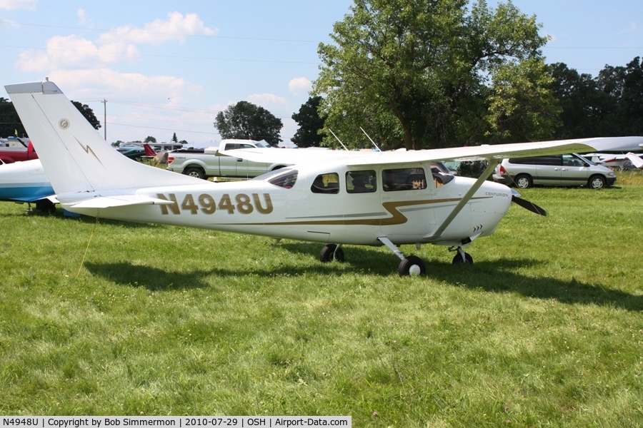 N4948U, 1965 Cessna 210E Centurion C/N 21058648, Airventure 2010 - Oshkosh, Wisconsin