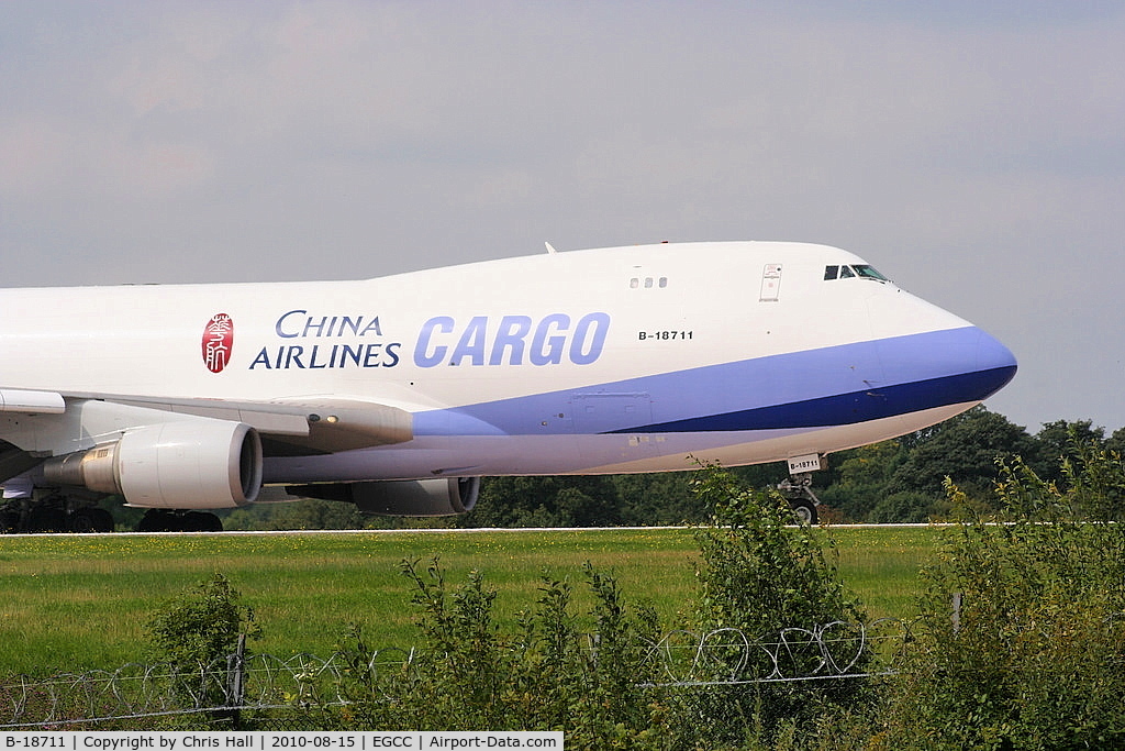B-18711, 2002 Boeing 747-409F/SCD C/N 30768, China Airlines Cargo