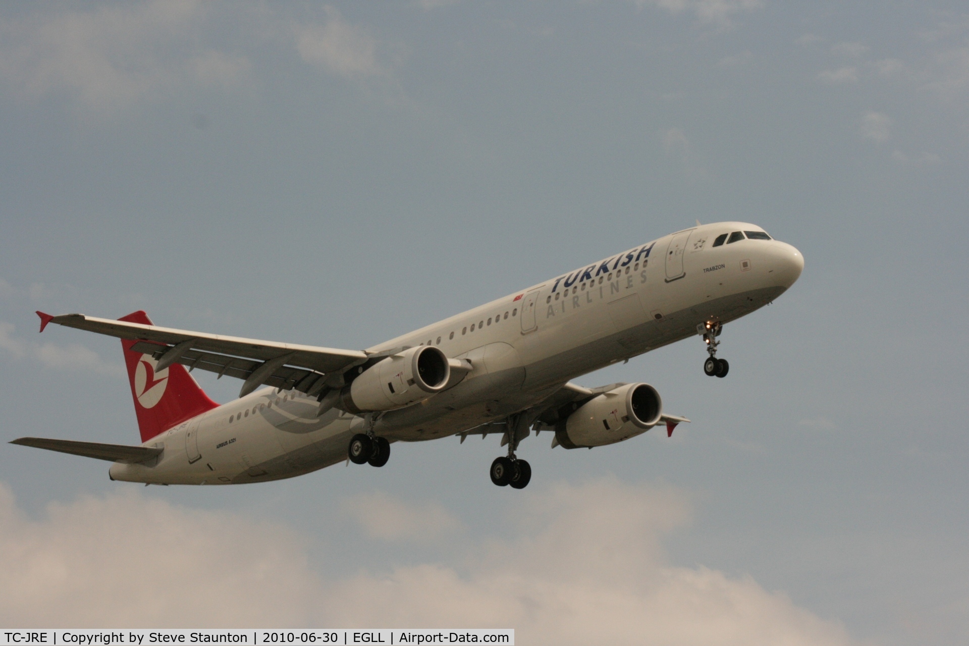 TC-JRE, 2007 Airbus A321-231 C/N 3126, Taken at Heathrow Airport, June 2010