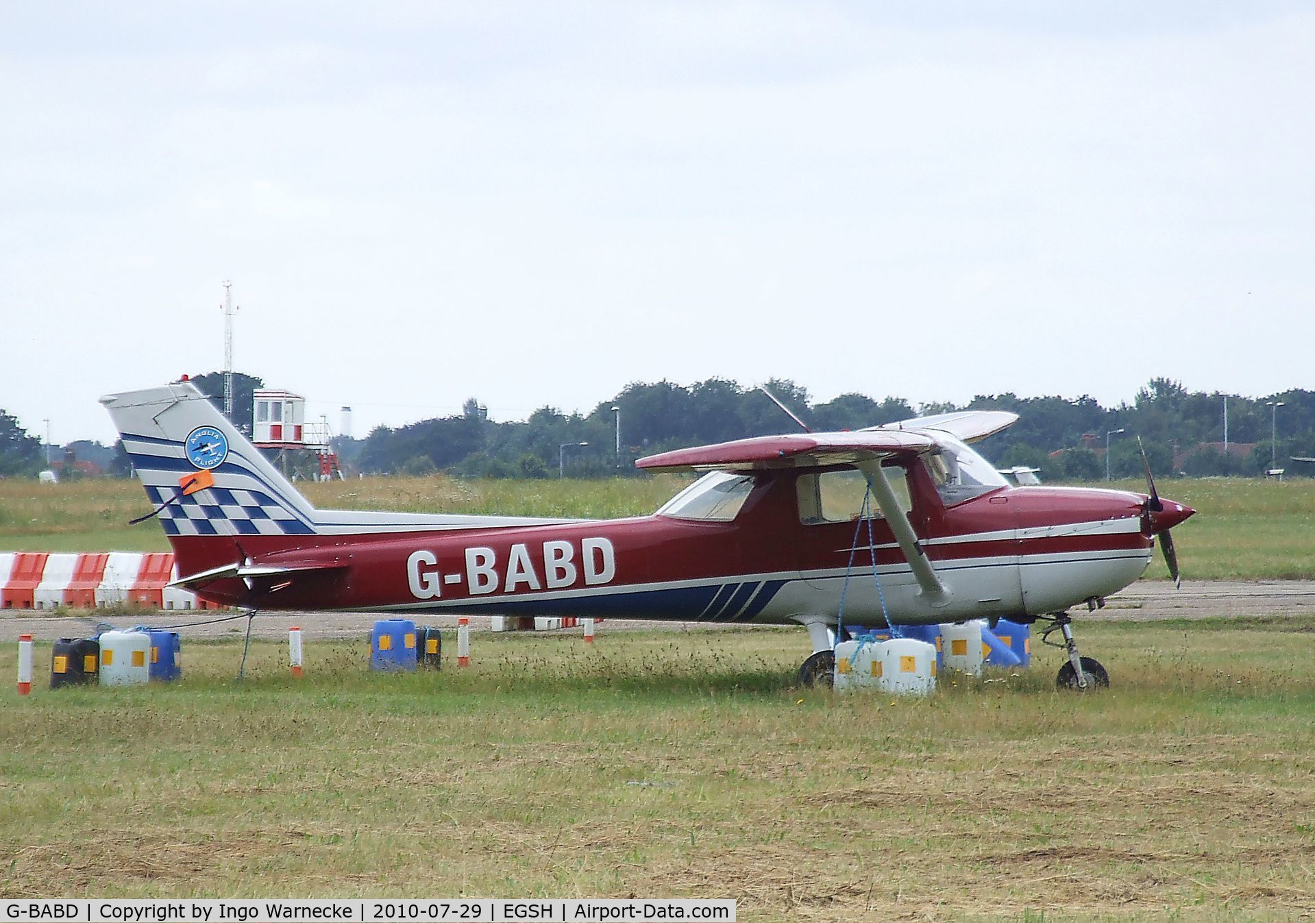 G-BABD, 1972 Reims FRA150L Aerobat C/N 0153, Cessna (Reims) FRA150L at Norwich airport