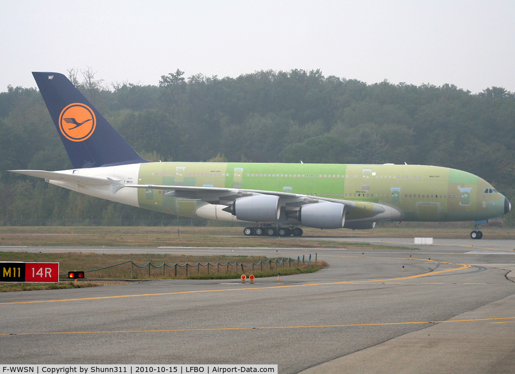 F-WWSN, 2011 Airbus A380-841 C/N 066, C/n 066 - for Lufthansa as D-AIMF