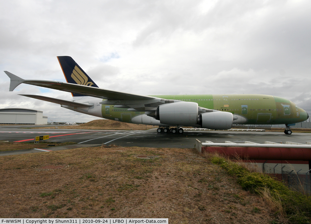 F-WWSM, 2010 Airbus A380-841 C/N 065, C/n 065 - For Singapore Airlines
