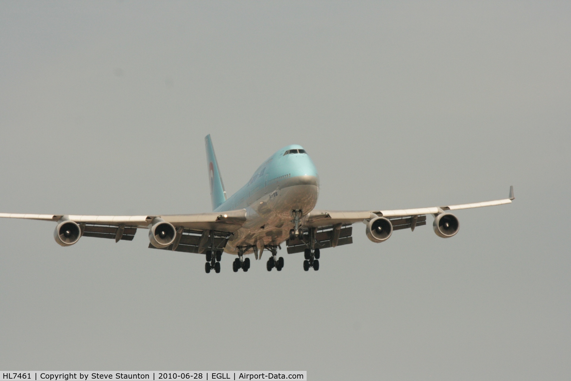 HL7461, 1997 Boeing 747-4B5 C/N 26405, Taken at Heathrow Airport, June 2010