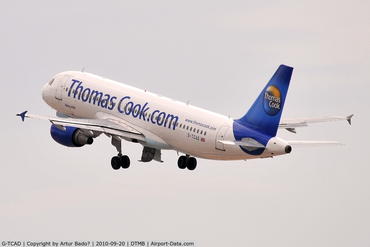G-TCAD, 2003 Airbus A320-214 C/N 2114, Thomas Cook