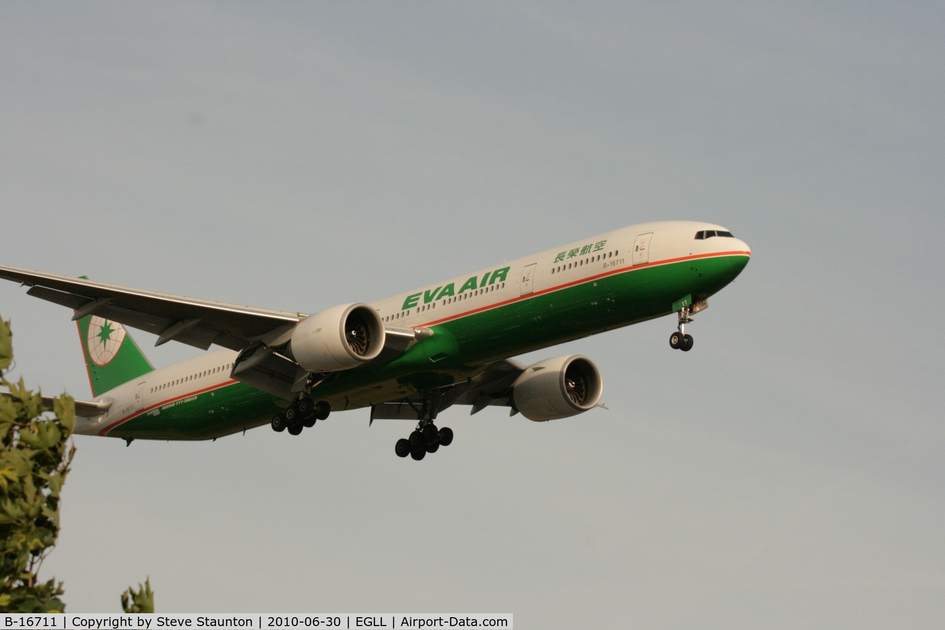 B-16711, 2008 Boeing 777-35E/ER C/N 33754, Taken at Heathrow Airport, June 2010