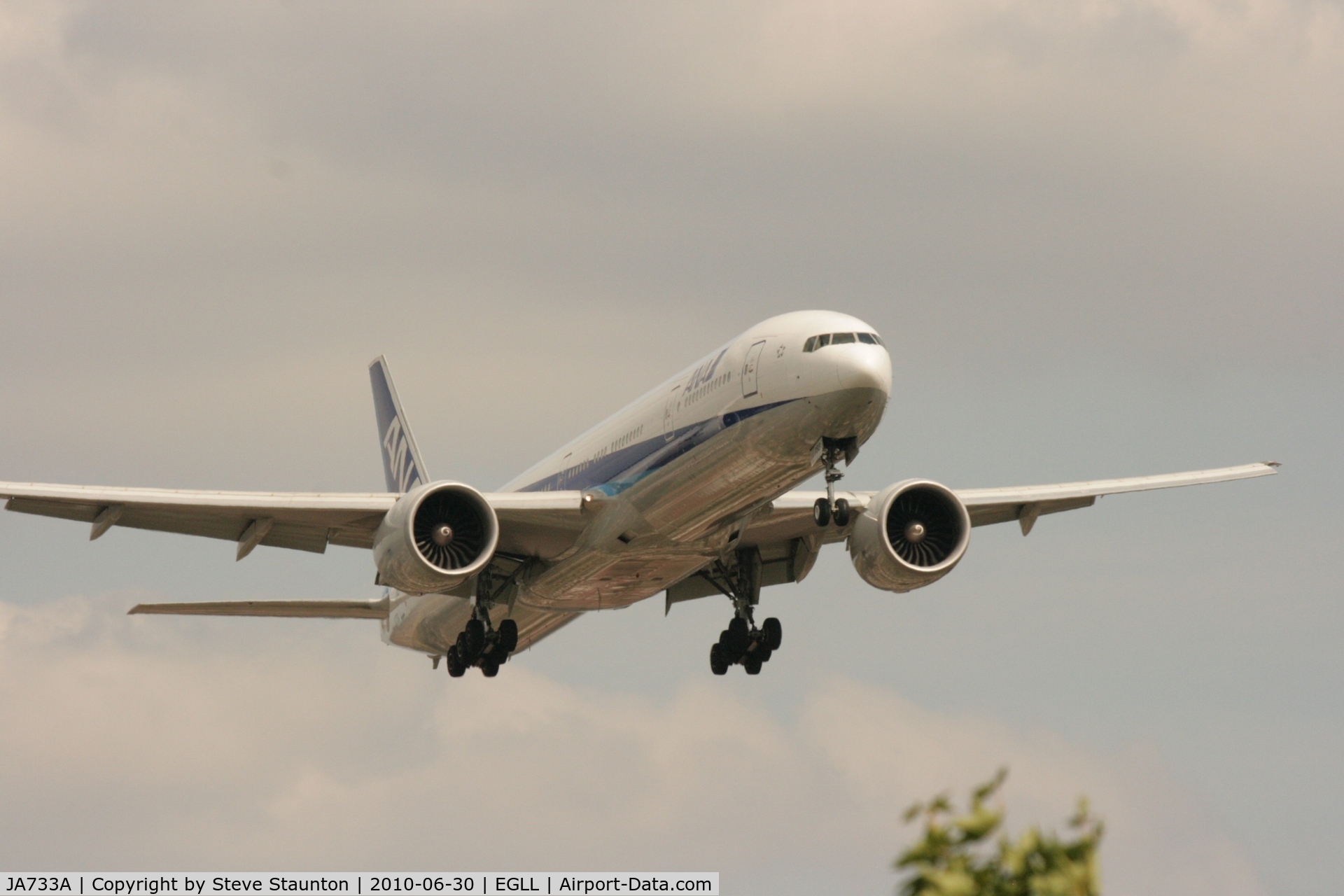 JA733A, 2005 Boeing 777-381/ER C/N 32648, Taken at Heathrow Airport, June 2010