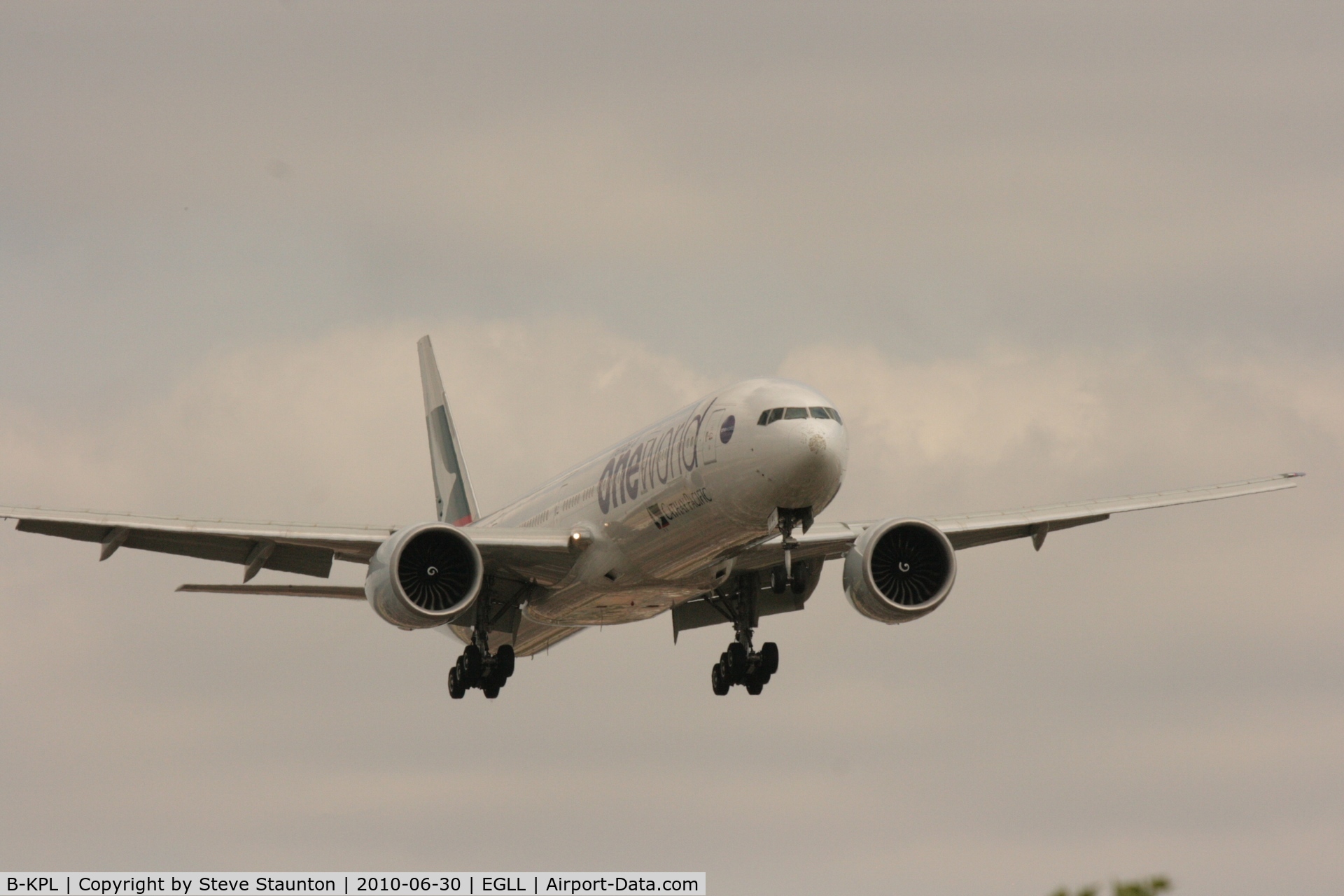 B-KPL, 2009 Boeing 777-367/ER C/N 36161, Taken at Heathrow Airport, June 2010