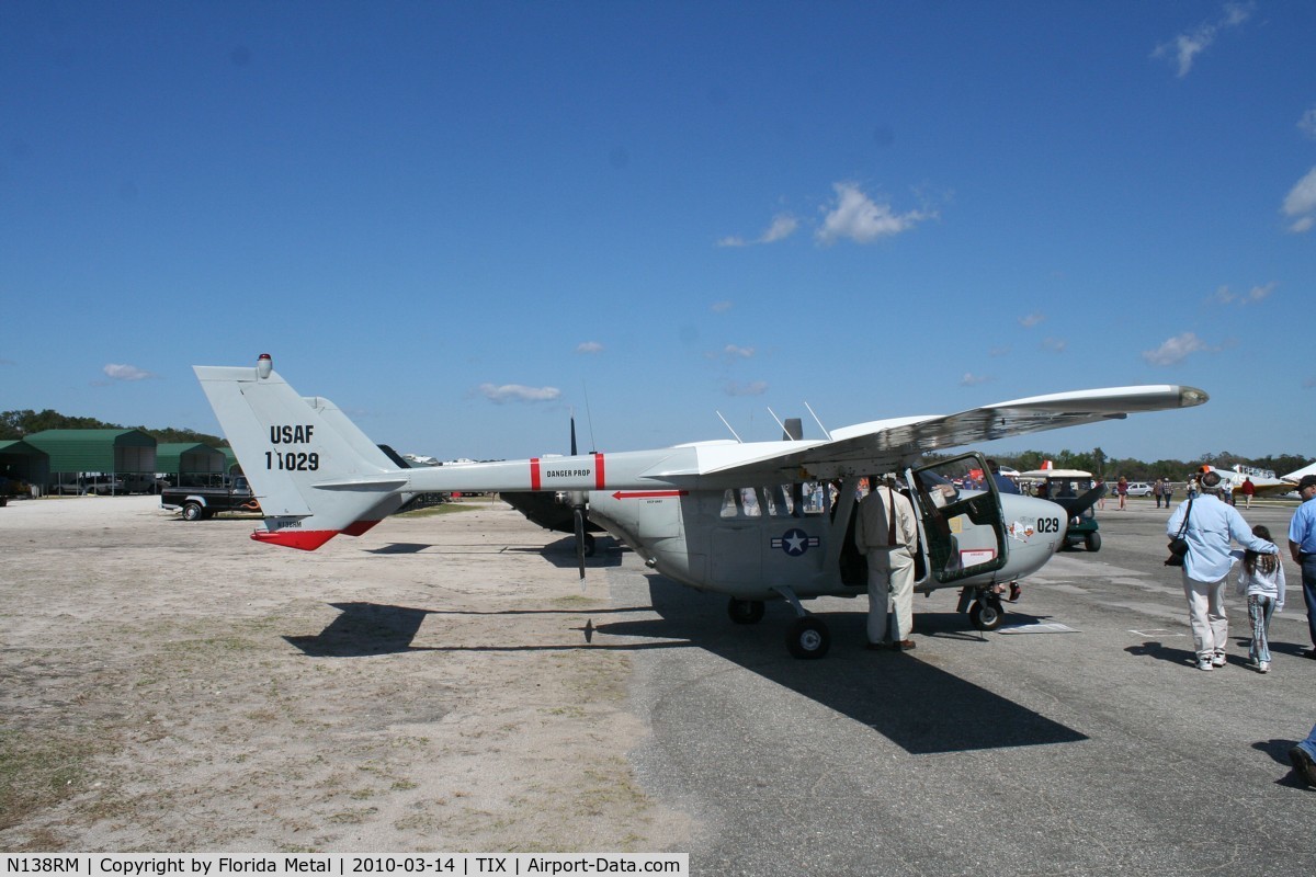 N138RM, 1969 Cessna M337B (O-2A) Super Skymaster C/N 337M-0305 (68-11029), O-2