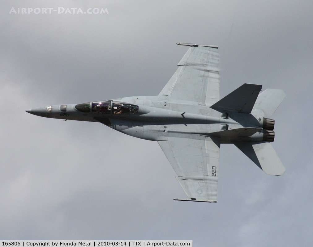 165806, Boeing F/A-18F Super Hornet C/N 1543/F032, F/A-18F