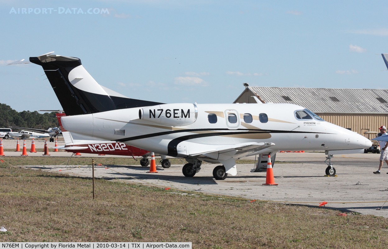 N76EM, 2009 Embraer EMB-500 Phenom 100 C/N 50000013, Phenom 100