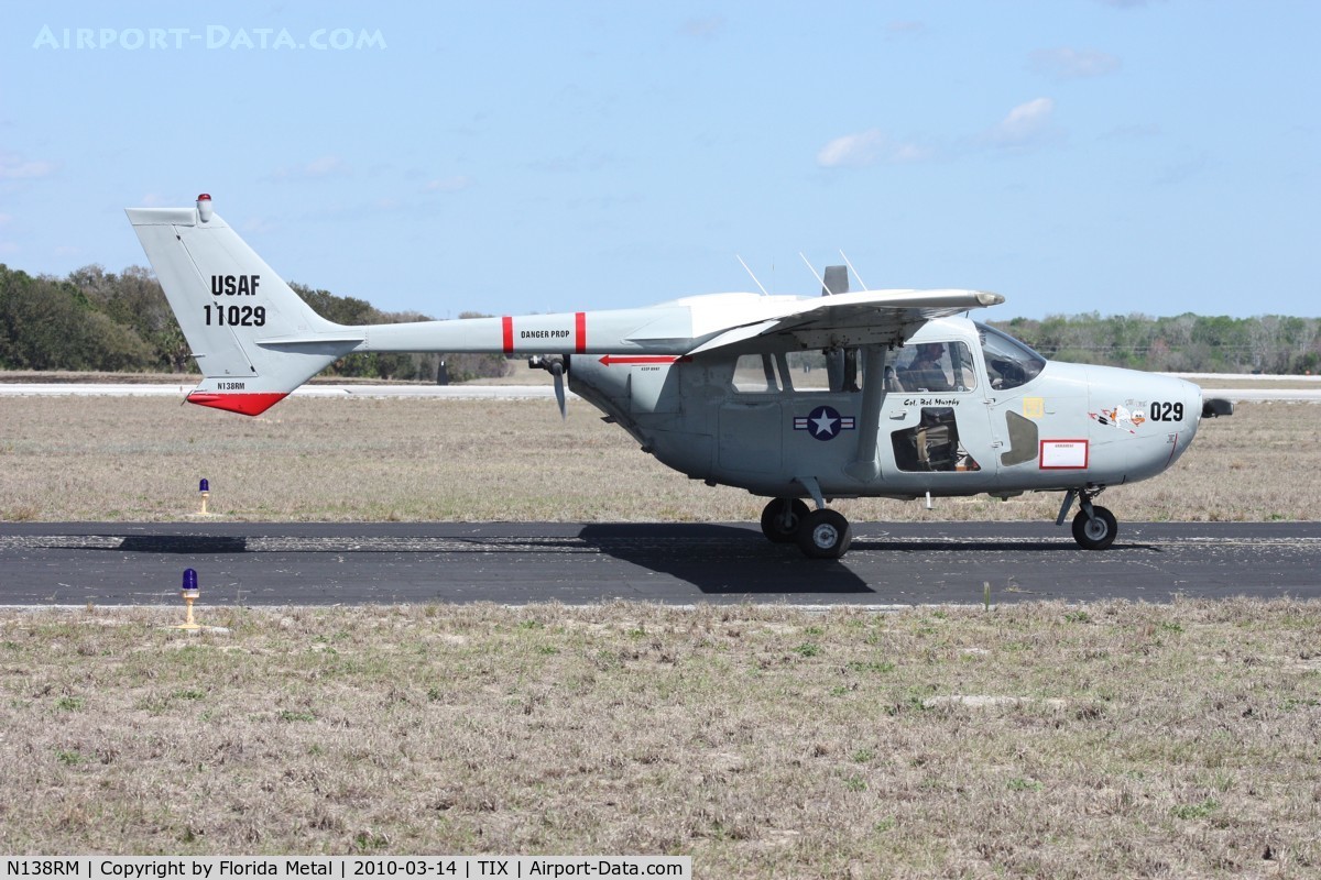 N138RM, 1969 Cessna M337B (O-2A) Super Skymaster C/N 337M-0305 (68-11029), O-2