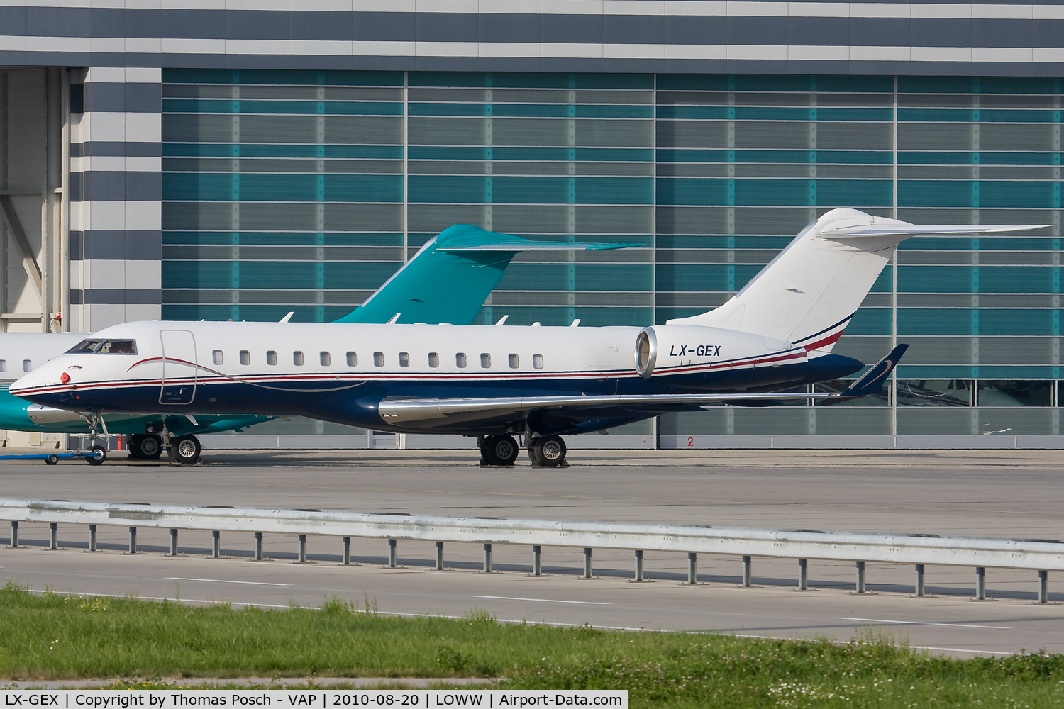 LX-GEX, 1998 Bombardier BD-700-1A10 Global Express C/N 9013, Global Jet Concept