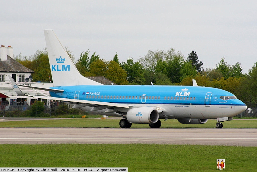 PH-BGE, 2008 Boeing 737-7K2 C/N 30371, KLM Royal Dutch Airlines