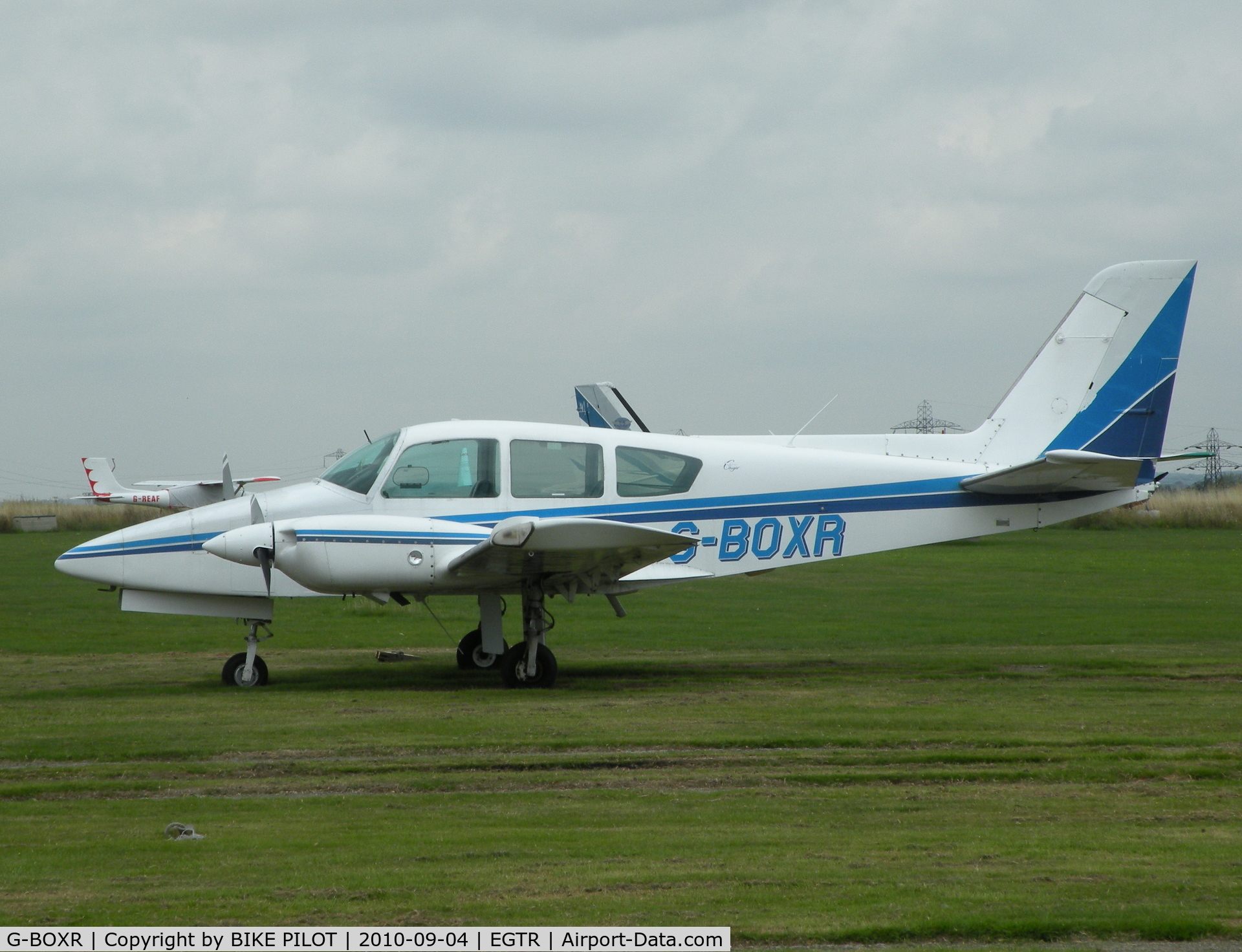 G-BOXR, 1978 Grumman American GA-7 Cougar C/N GA7-0059, Cabair Cougar.