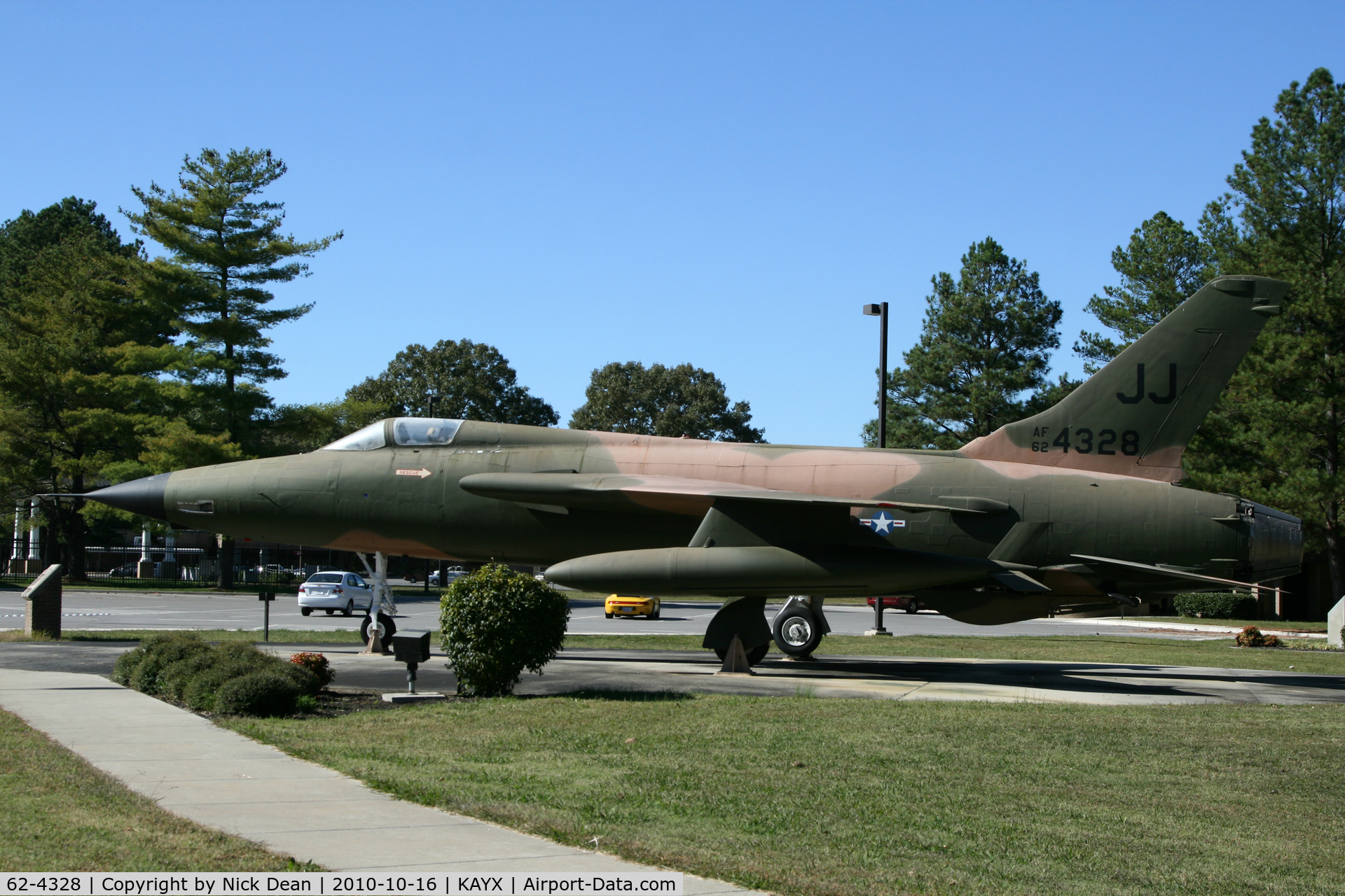 62-4328, 1962 Republic F-105D Thunderchief C/N D527, KAYX