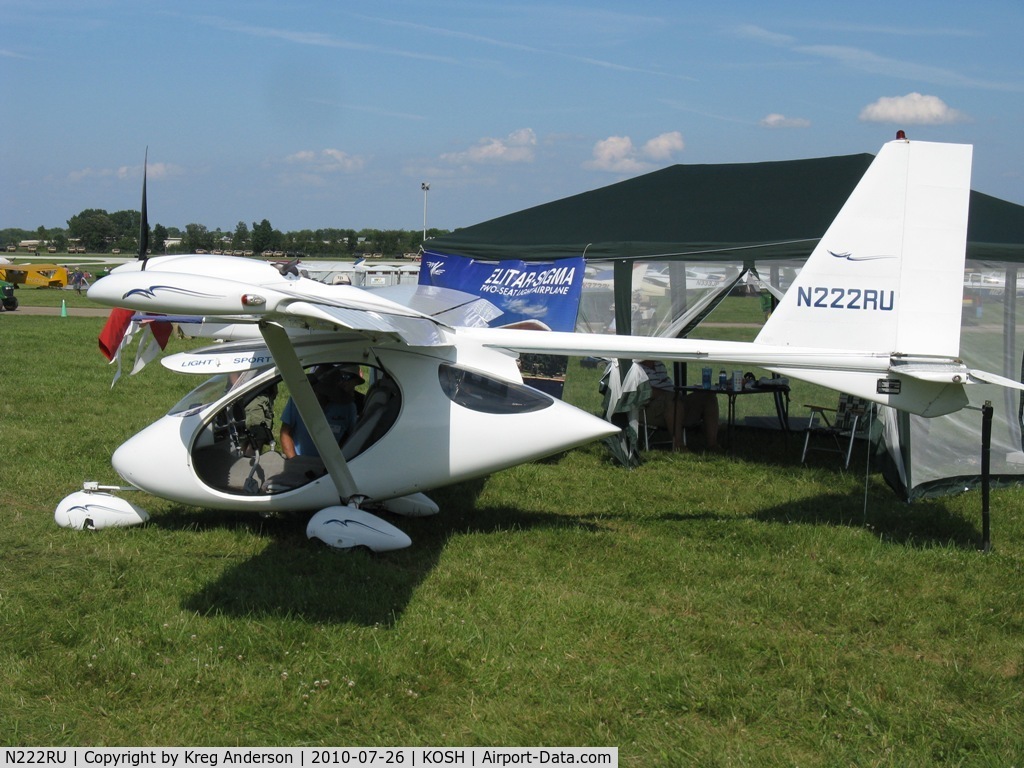 N222RU, 2006 Elitar Sigma C4E C/N 002, EAA AirVenture 2010