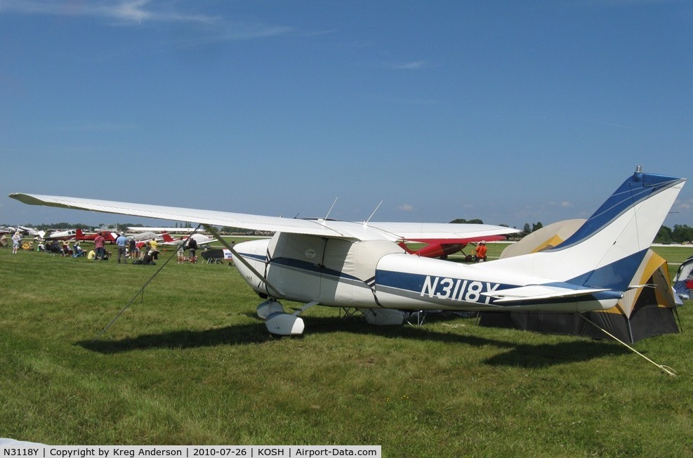 N3118Y, 1962 Cessna 182E Skylane C/N 18254118, EAA AirVenture 2010