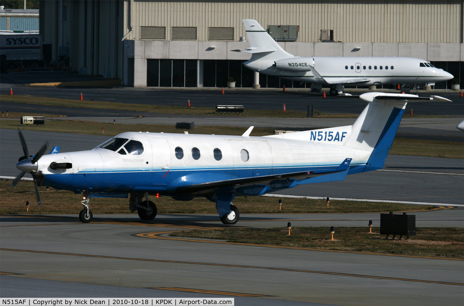 N515AF, 2003 Pilatus PC-12/45 C/N 515, KPDK NBAA 2010