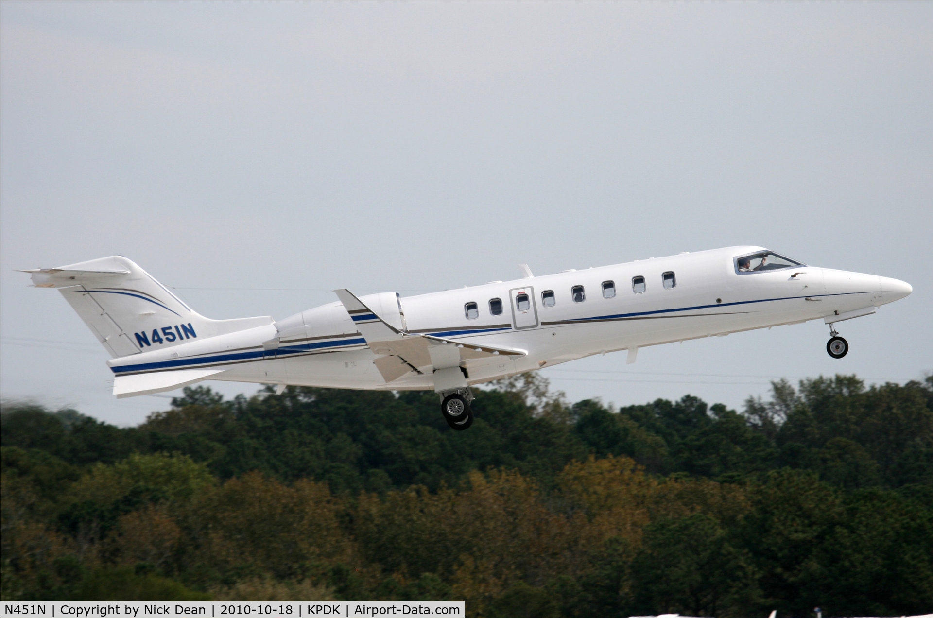 N451N, Learjet Inc 45 C/N 230, KPDK NBAA 2010
