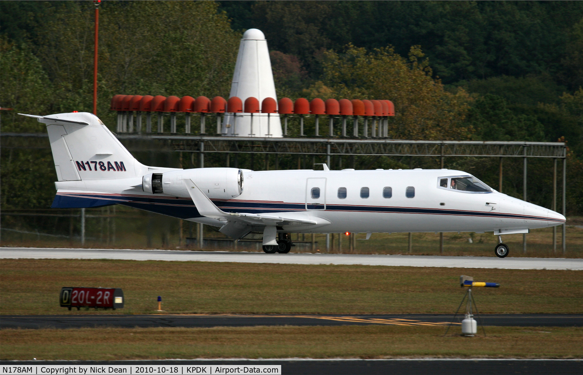 N178AM, Gates Learjet 55C C/N 144, KPDK NBAA 2010