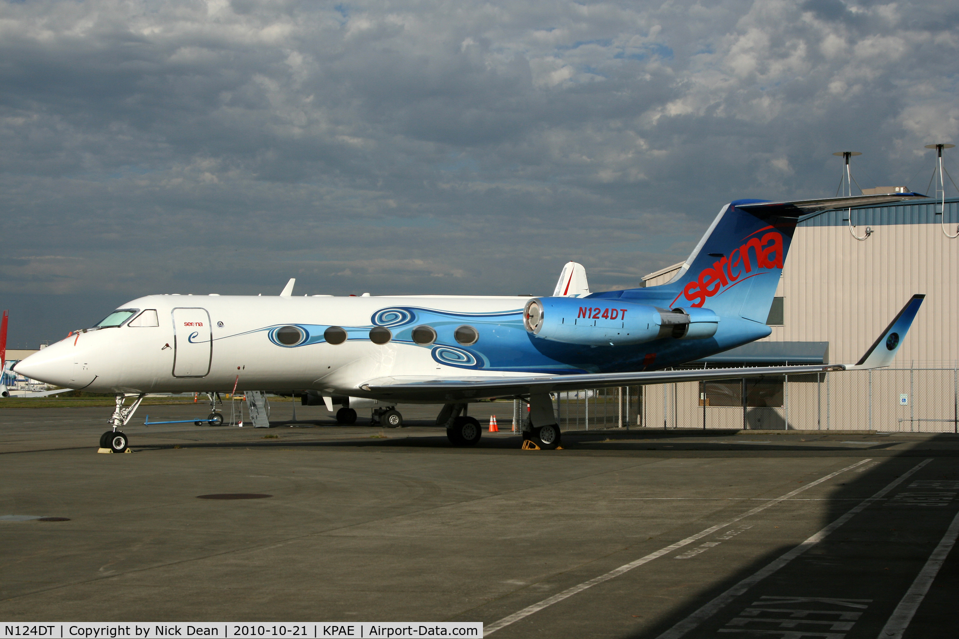 N124DT, 1983 Gulfstream American G-1159A Gulfstream III C/N 390, KPAE