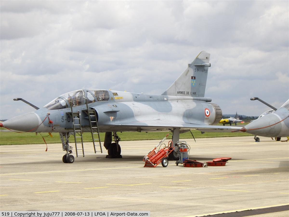 519, Dassault Mirage 2000B C/N 224, on display at Avord opend-day