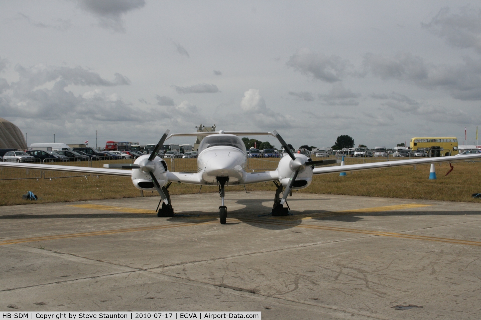 HB-SDM, 2005 Diamond DA-42 Twin Star C/N 42.039, Taken at the Royal International Air Tattoo 2010