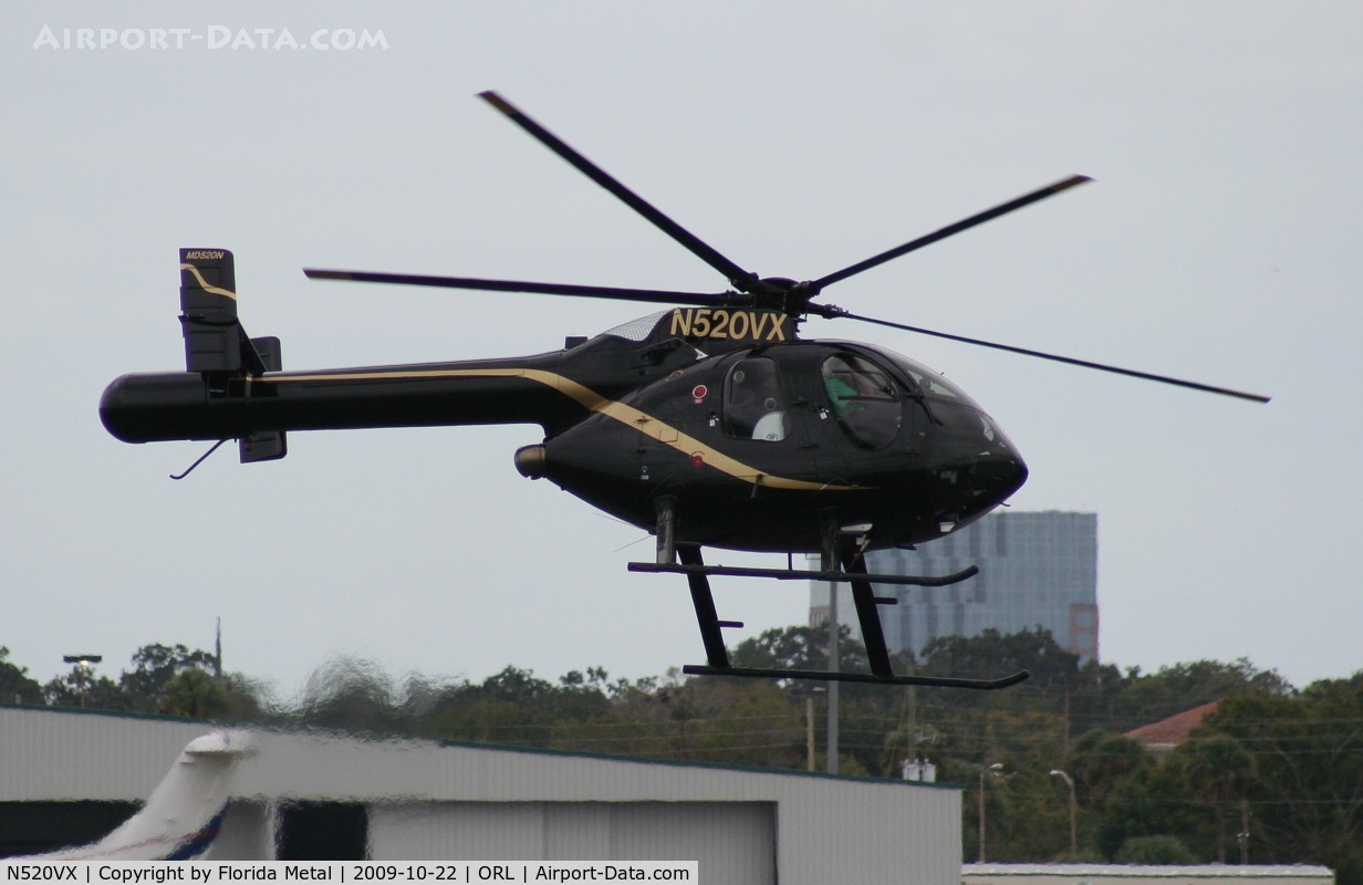 N520VX, 2007 MD Helicopters 500N C/N LN104, MD500