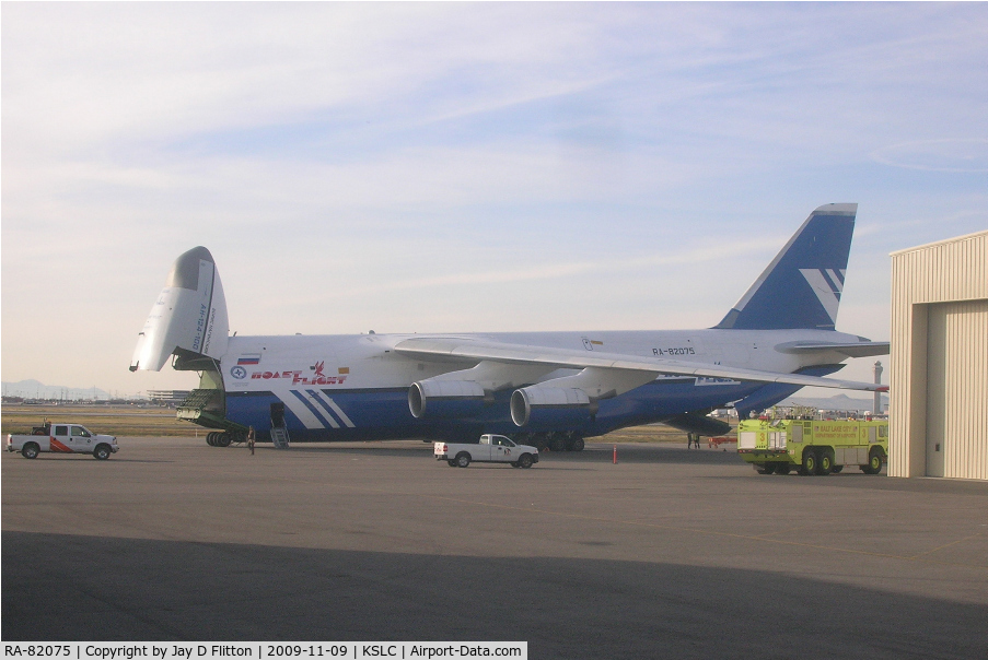 RA-82075, 1994 Antonov An-124-100 Ruslan C/N 9773053459147, Hard working Freight Dog!