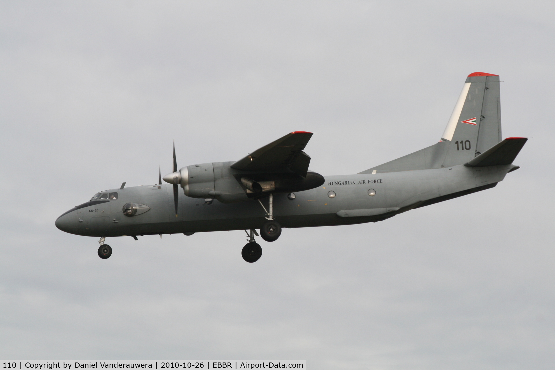 110, 1980 Antonov An-26 C/N 9110, Arriving to RWY 25L