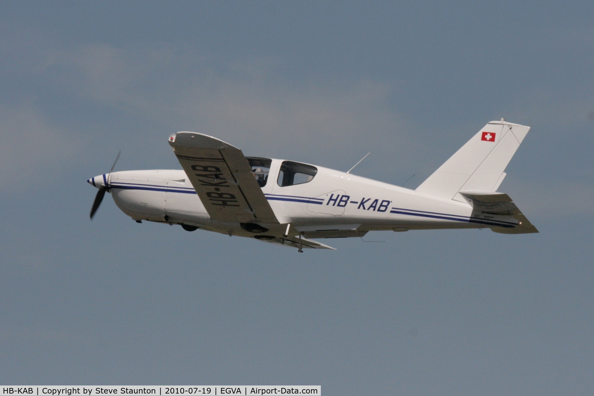 HB-KAB, 1983 Socata TB-20 Trinidad C/N 377, Taken at the Royal International Air Tattoo 2010